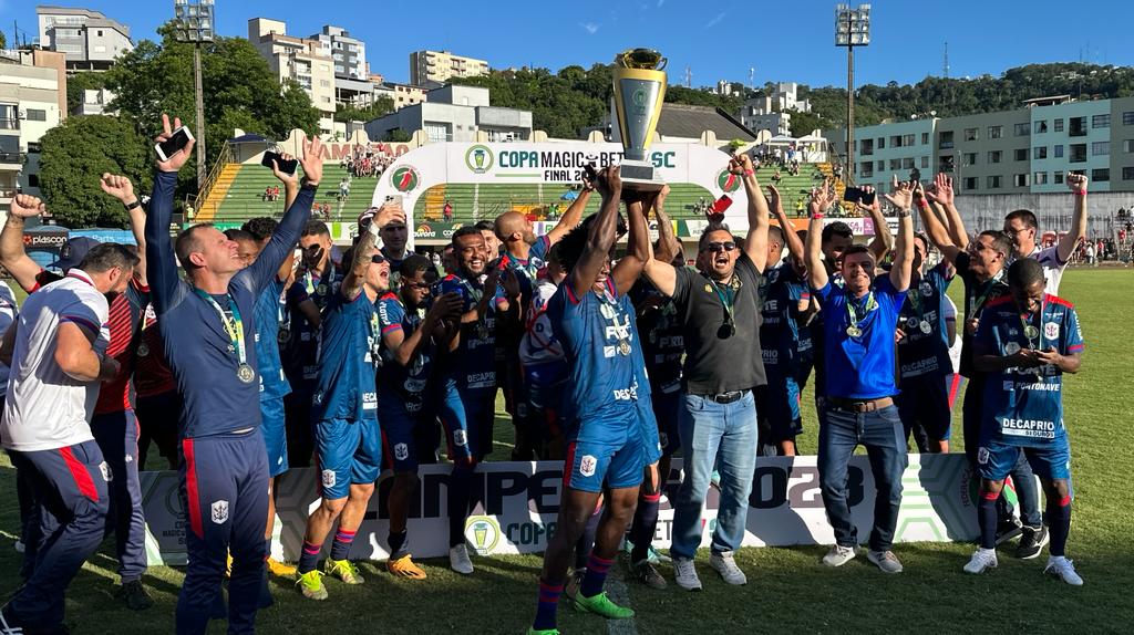 Marcílio Dias vence Concórdia e é tricampeão da Copa Santa Catarina